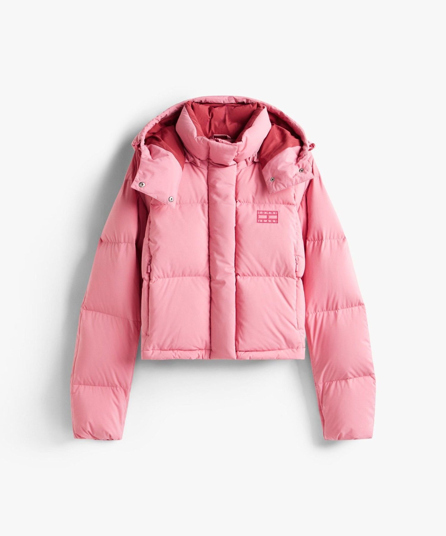 TOMMY HILFIGER｜アラスカグリッドクロップドダウンジャケット