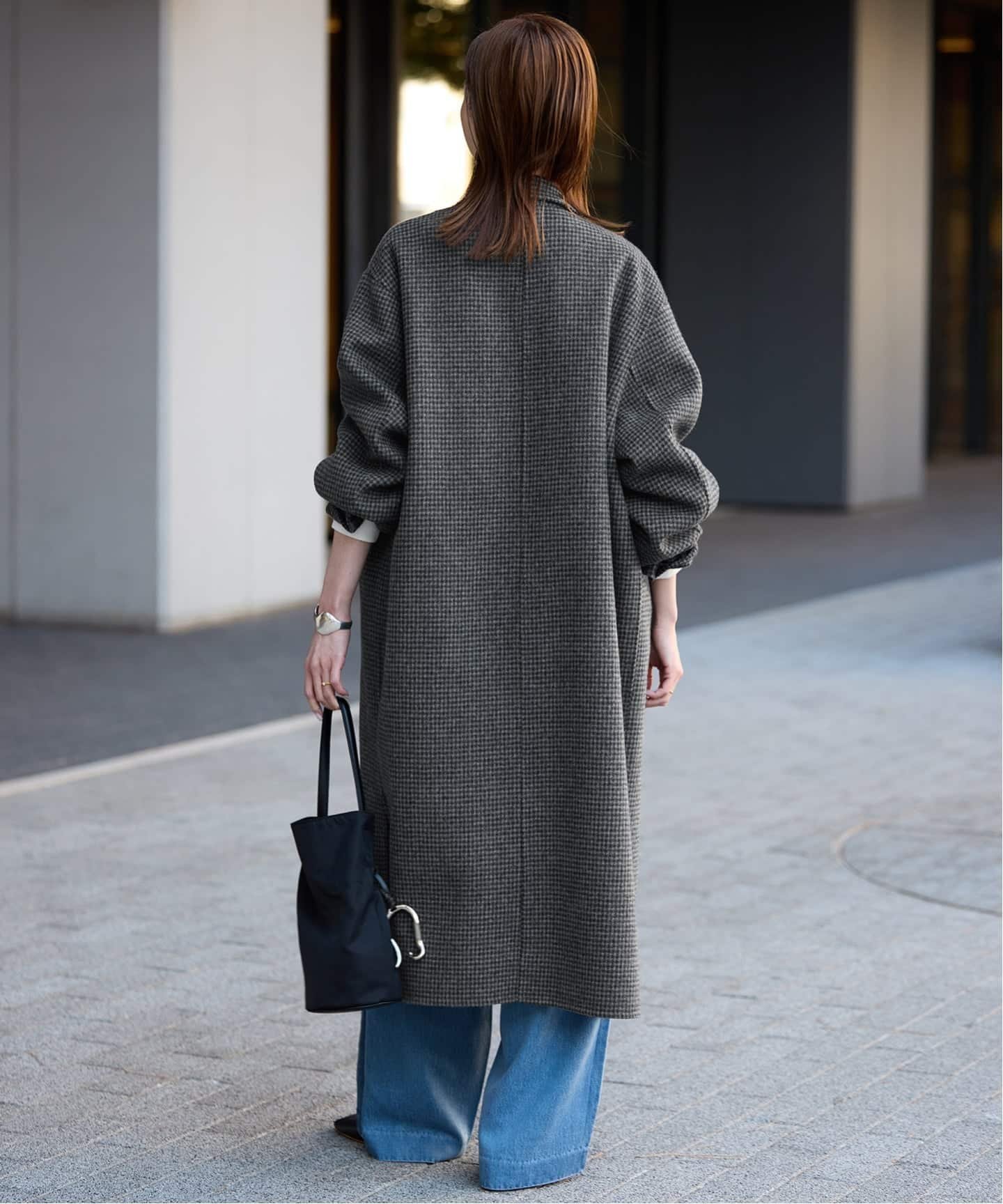 SLOBE IENA｜《追加2》souple woolダブルフェイスチェスターコート