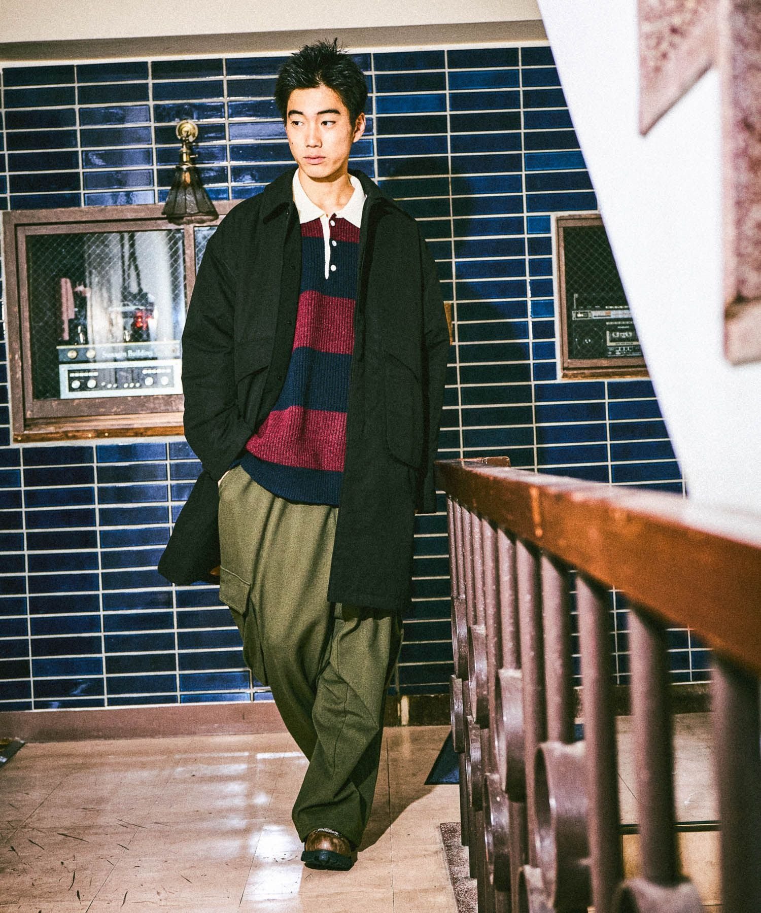 niko and ｜中綿パッチステンカラーコート | Rakuten Fashion(楽天