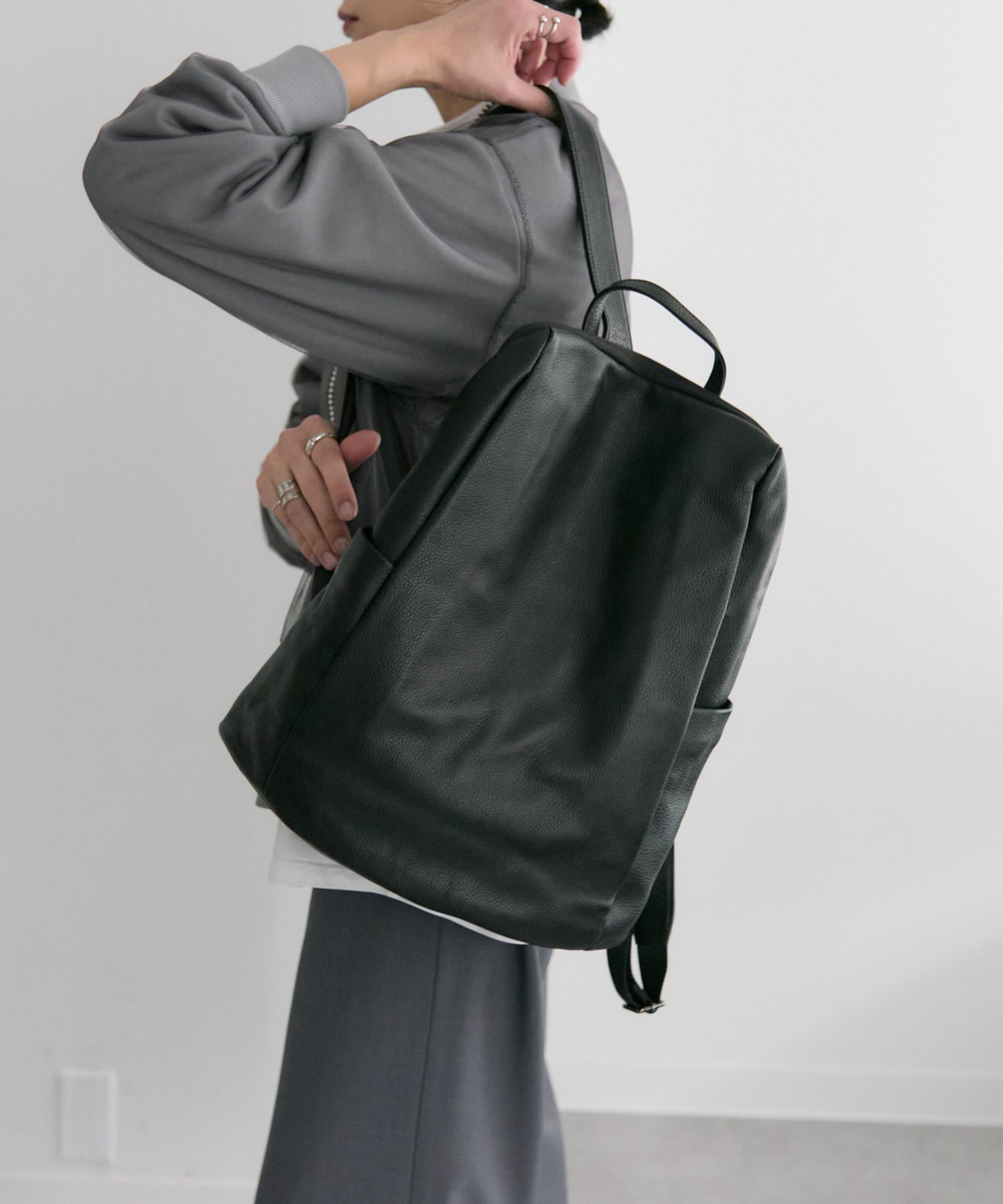 ear PAPILLONNER｜《本革/軽量/A4サイズ対応》NEWスタンドリュック