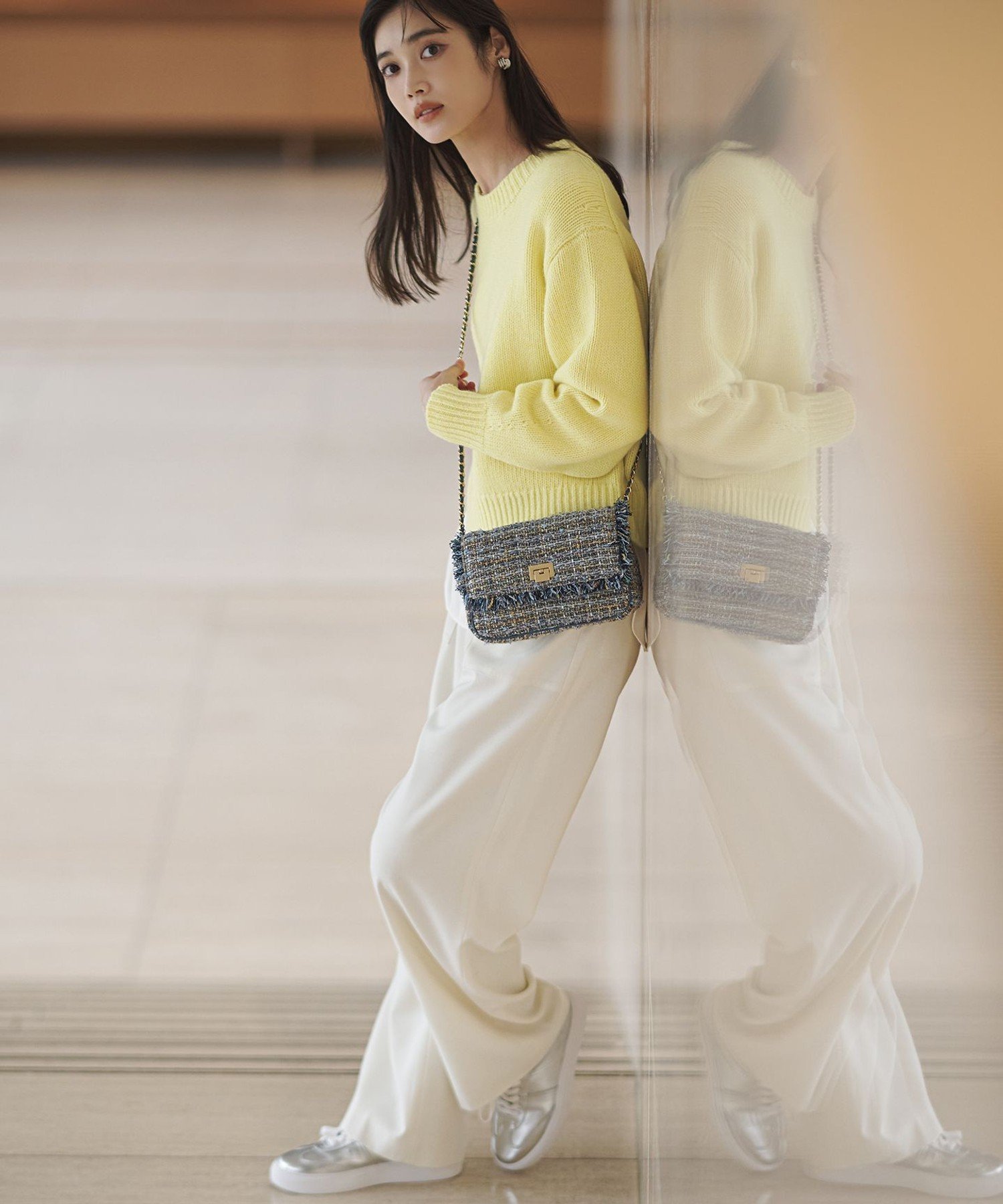 23区｜【GISELe掲載】ウールカシミヤ パフスリーブ ニット | Rakuten