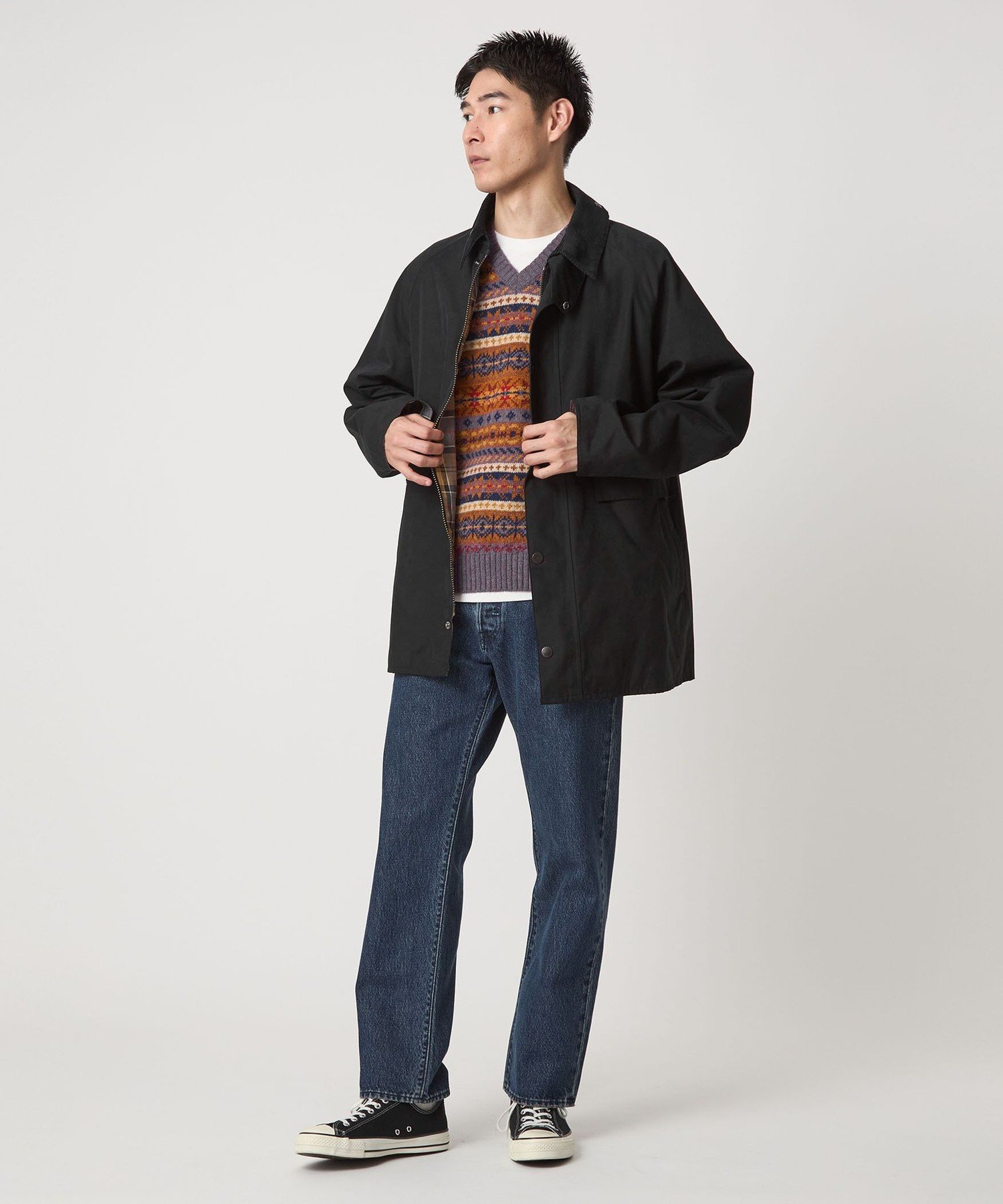 エ*ョ様 Barbour バブアー ユナイテッドアローズ別注 ビデイル 38 ベ UNITED ARROWS green label relaxing｜【別注】<Barbour>オーバー