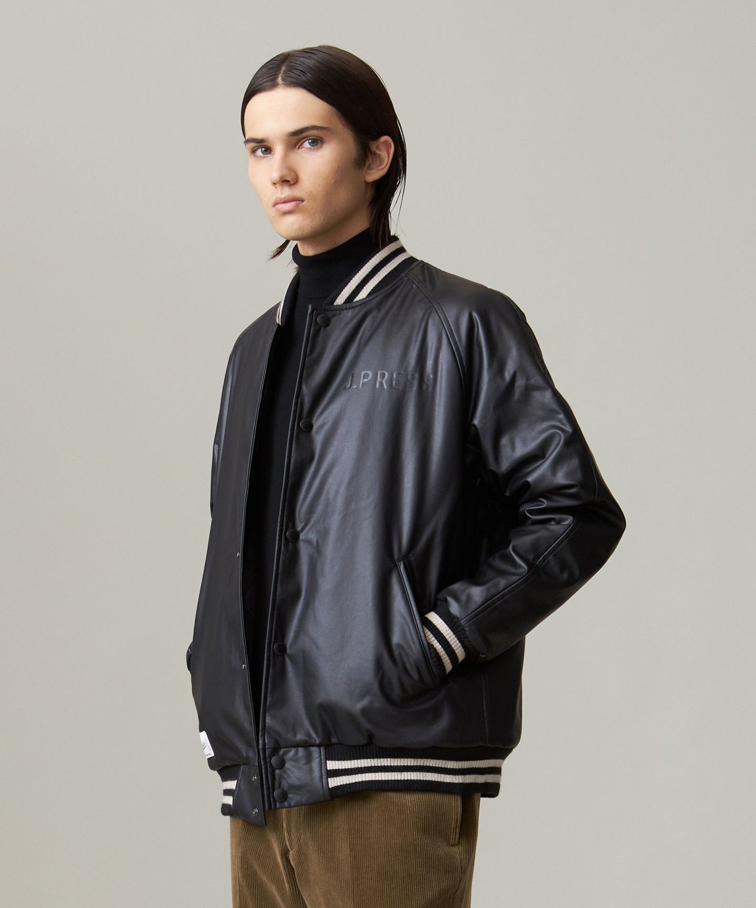 J.PRESS｜【NYUZELESS】ブラック スタジャン | Rakuten Fashion(楽天