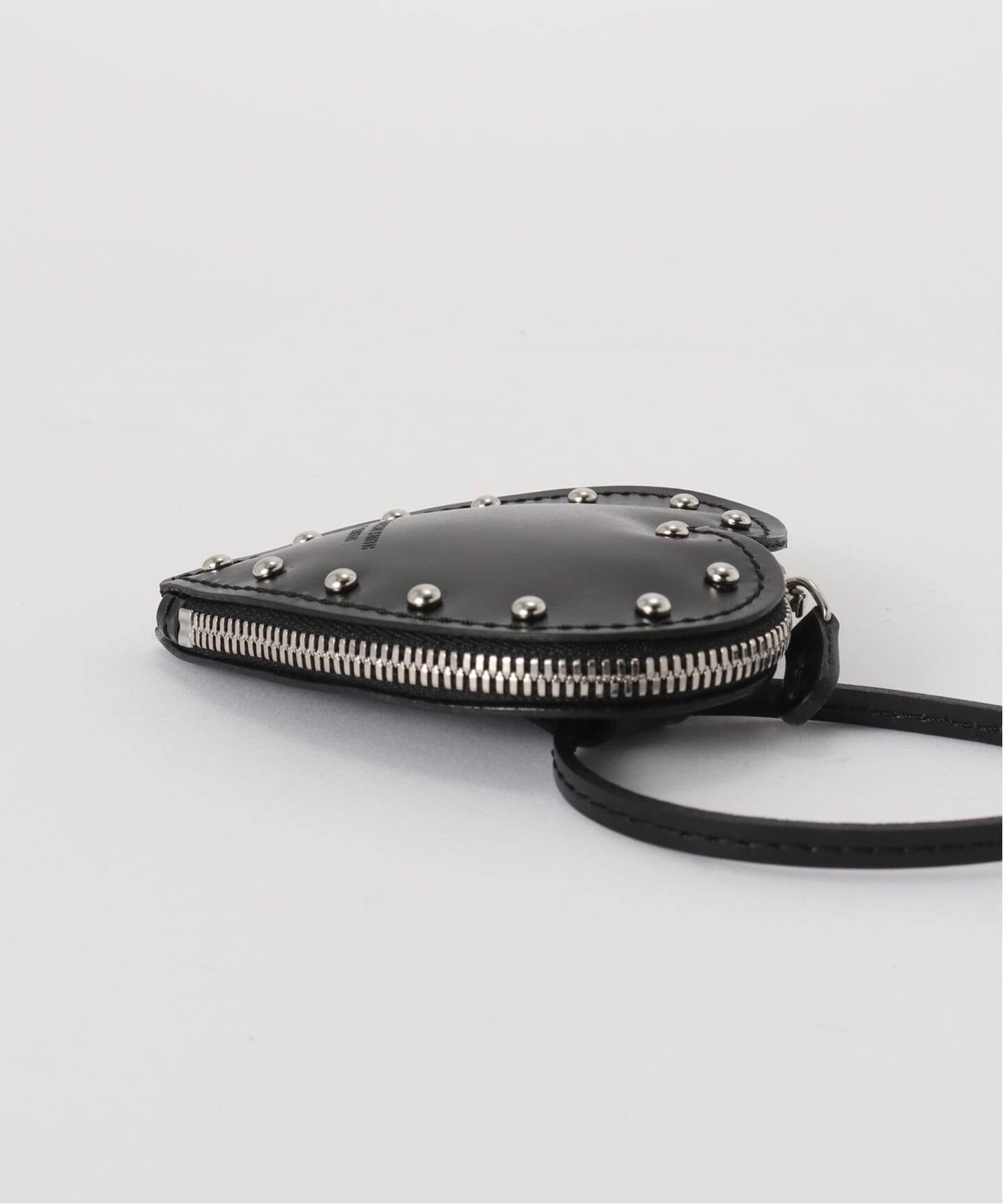 FRAMeWORK｜JANE SMITH/ジェーンスミス COW LEATHER STUDS HEART COIN