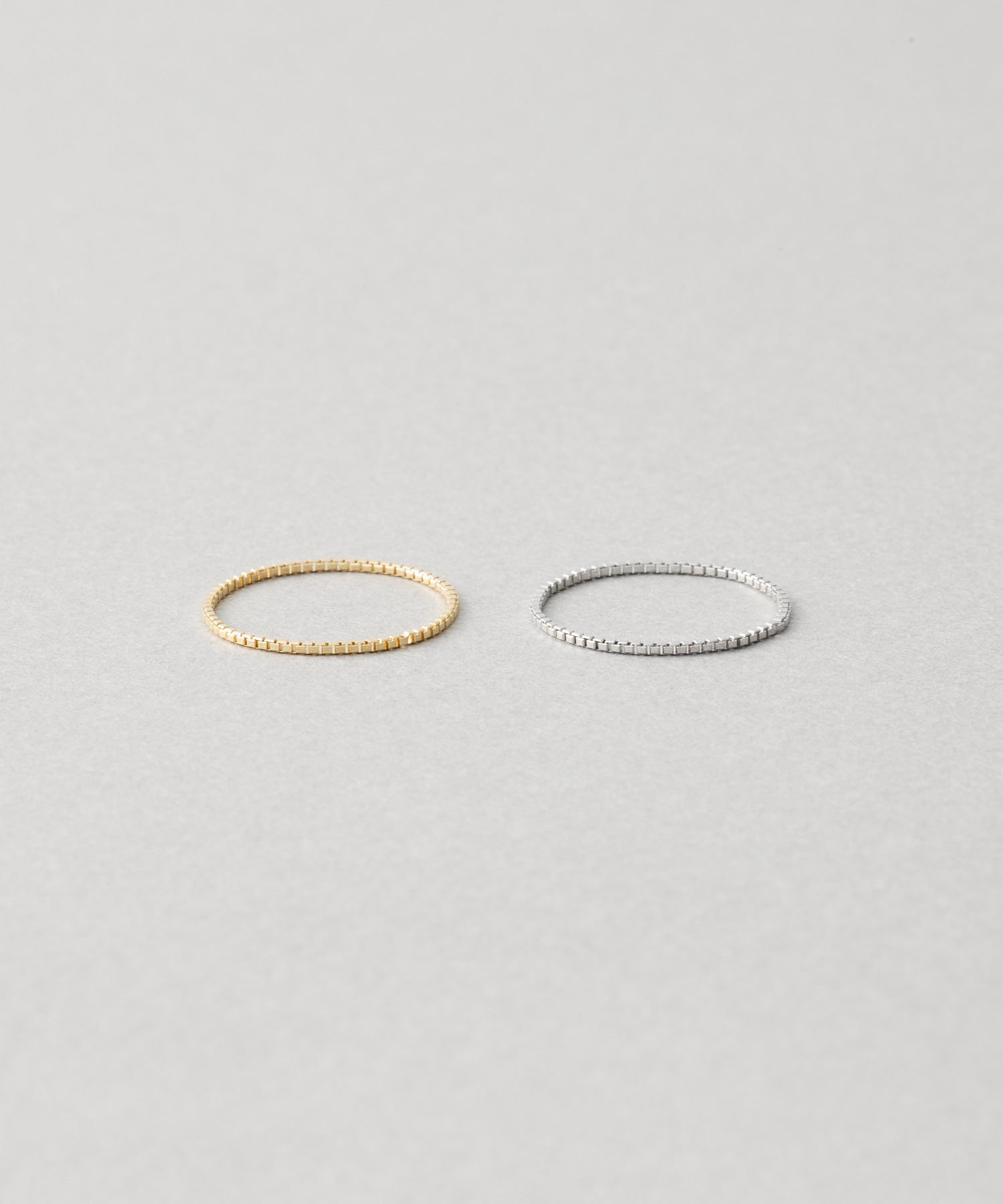 Jouete｜K10YG レイヤー クラフト リング | Rakuten Fashion(楽天