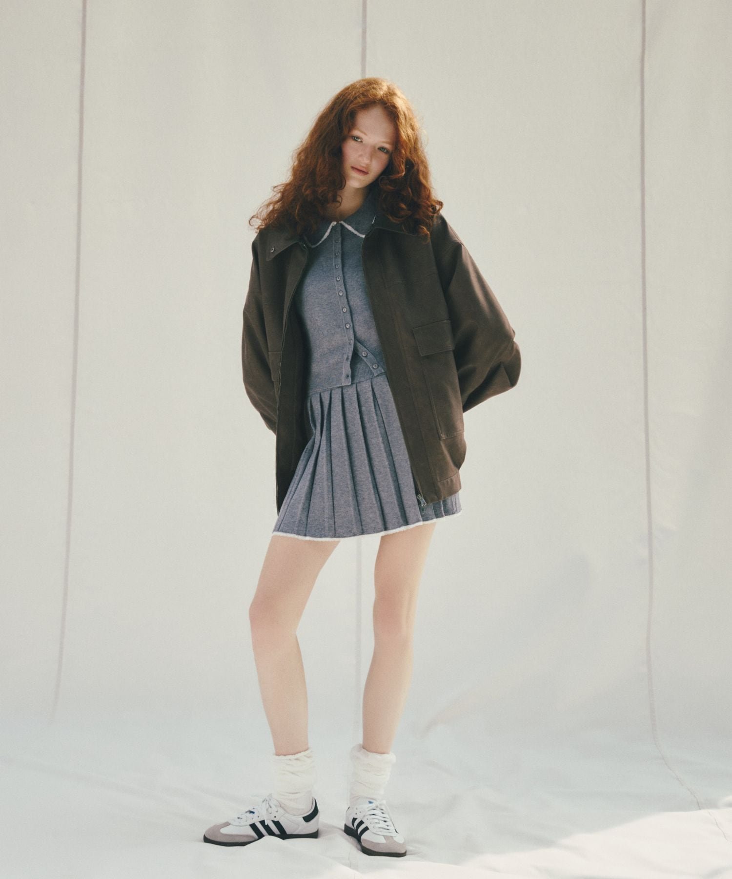 Heather｜フェイクレザーBIGブルゾン2 | Rakuten Fashion(楽天