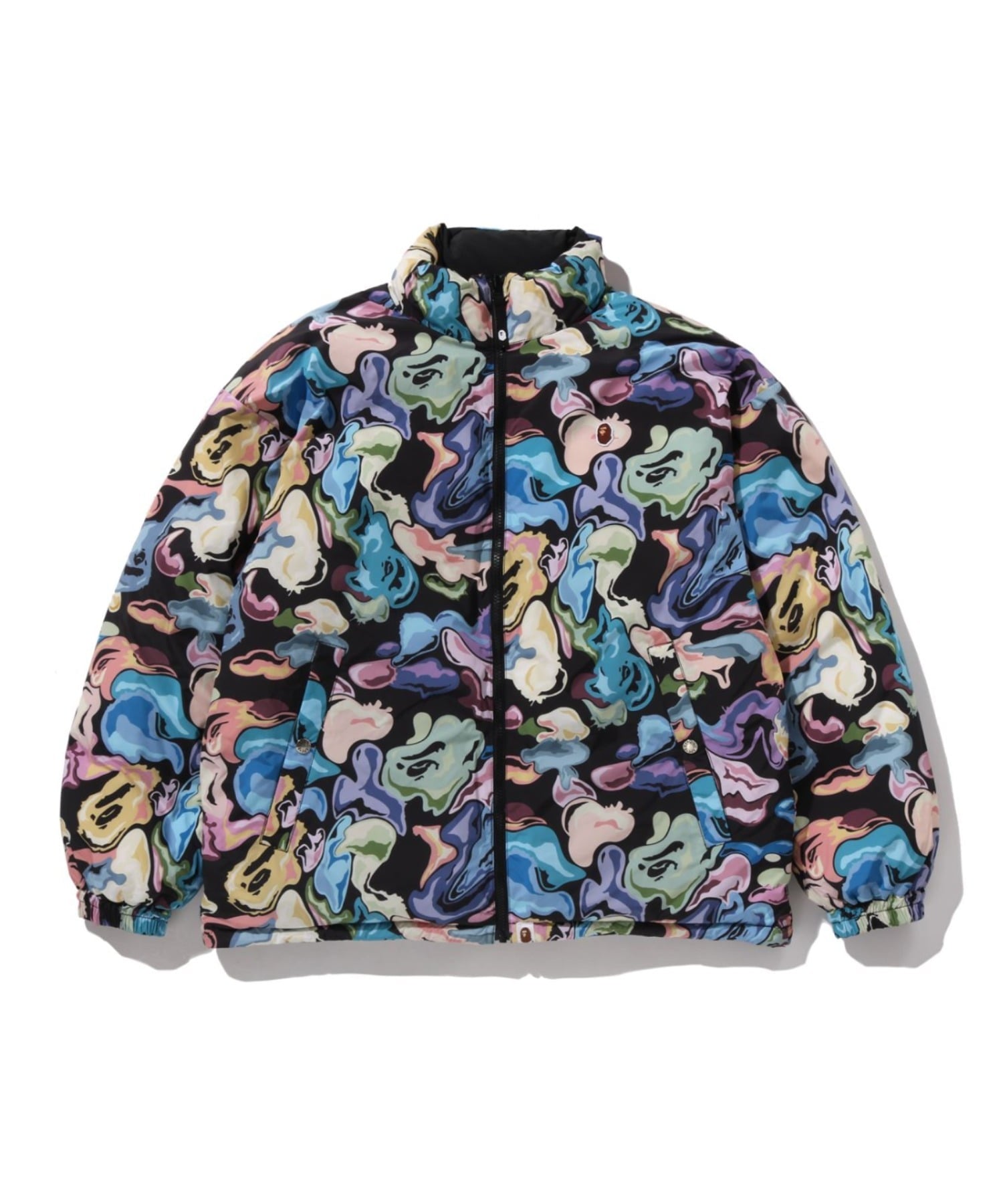 A BATHING APE｜ART CAMO REVERSIBLE DOWN JACKET | Rakuten Fashion