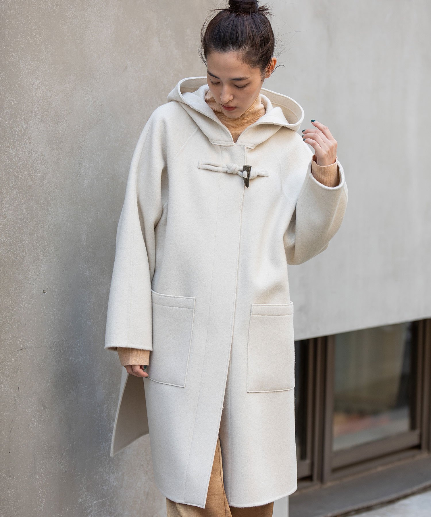 Munich｜ウールダブルビーバーダッフルコート | Rakuten Fashion(楽天