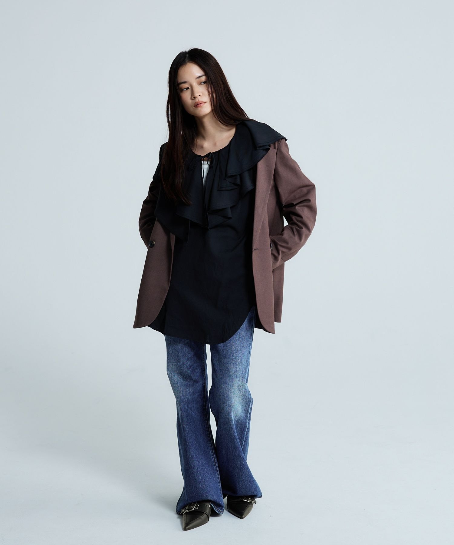 JEANASIS｜コットンフィットフレアデニム | Rakuten Fashion(楽天