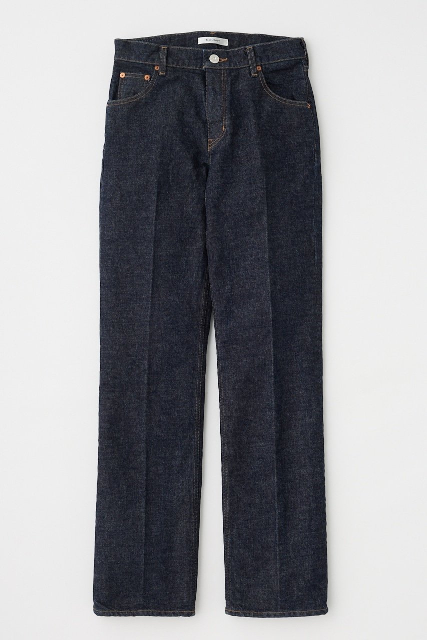 moussy｜MVS CENTER PRESS ストレートデニム | Rakuten Fashion(楽天