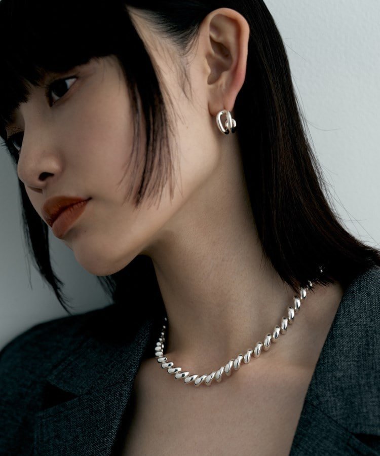 COCOSHNIK ONKITSCH｜シルバー デザインチェーン サンマルコネックレス