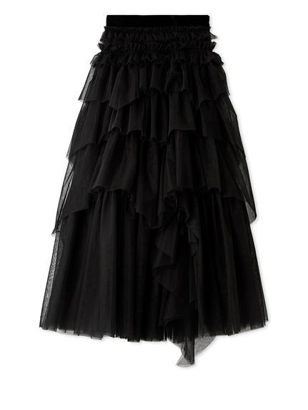 SNIDEL｜チュールボリュームスカート | Rakuten Fashion(楽天