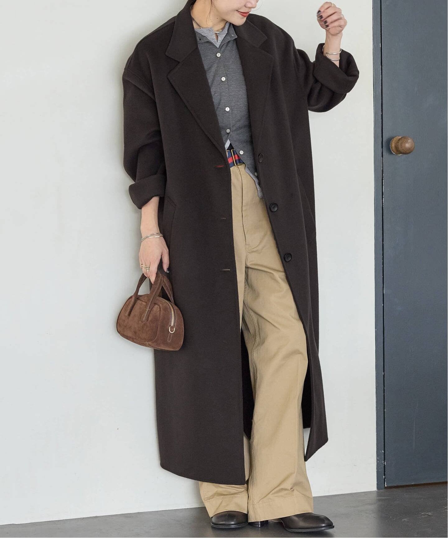 JOURNAL STANDARD｜Hamilton Rever ロングコート | Rakuten Fashion