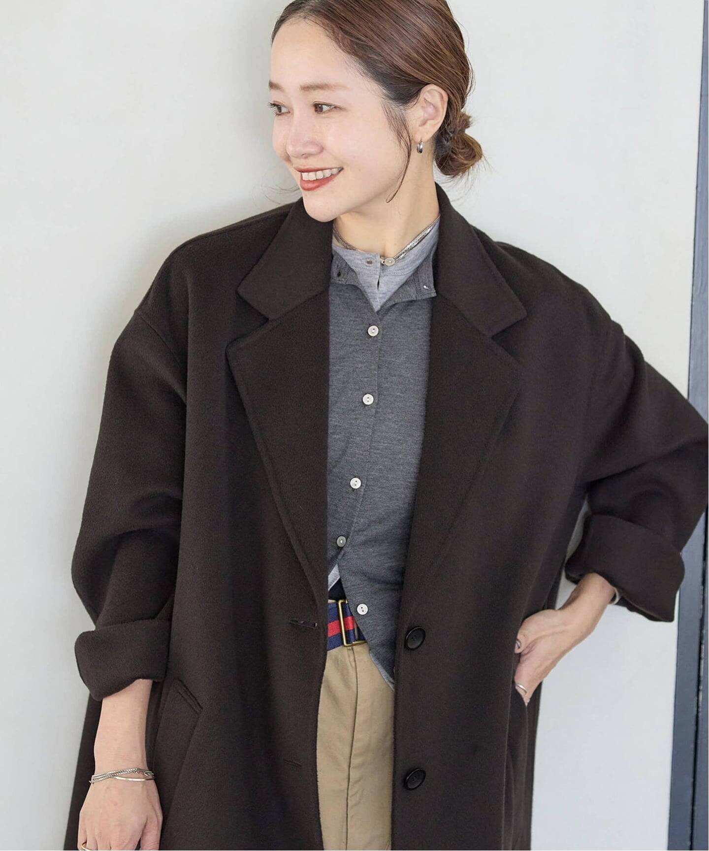 JOURNAL STANDARD｜Hamilton Rever ロングコート | Rakuten Fashion