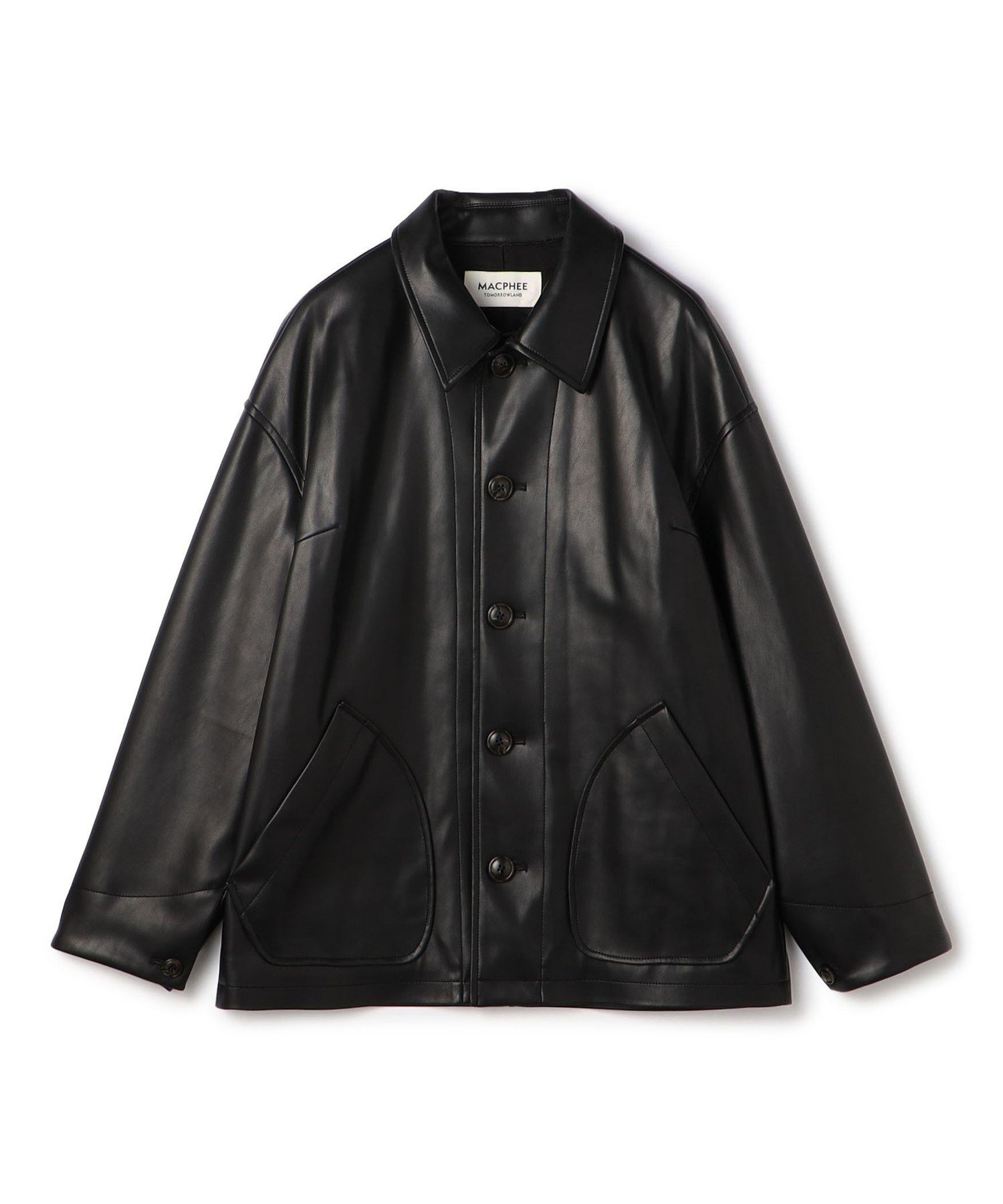 TOMORROWLAND｜レザーライク カバーオール | Rakuten Fashion(楽天