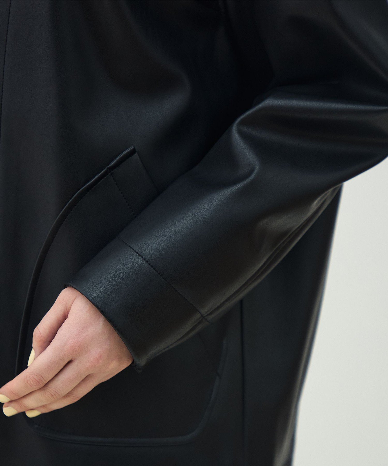 TOMORROWLAND｜レザーライク カバーオール | Rakuten Fashion(楽天