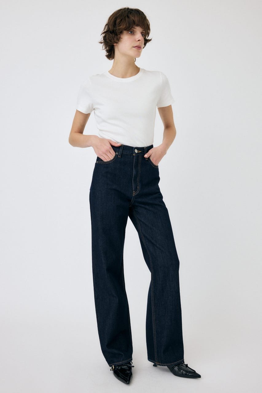 moussy｜HIGH WAIST STRAIGHT | Rakuten Fashion(楽天ファッション／旧