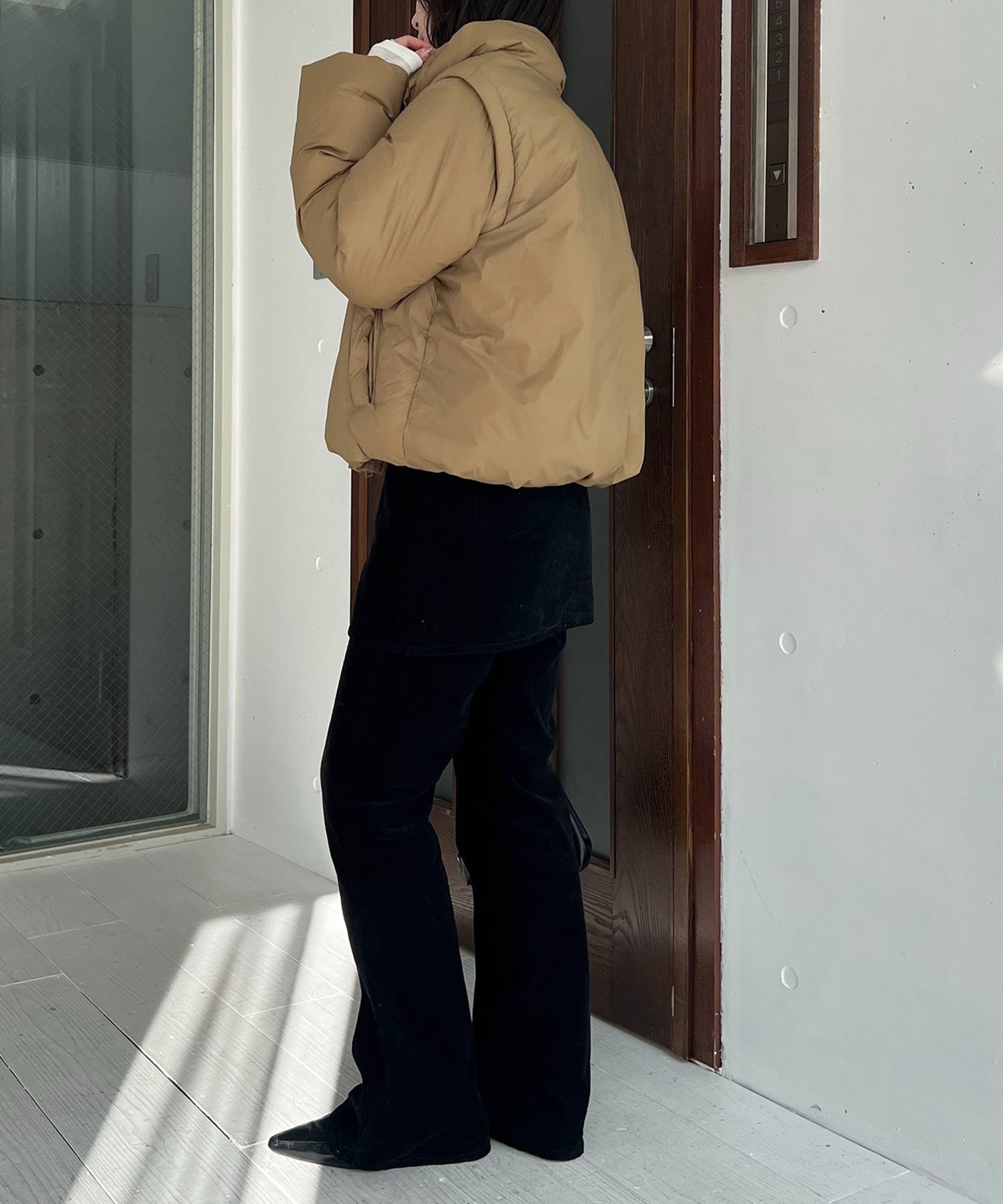 CAPRICIEUX LE'MAGE｜【軽量/保温性◎】2WAY中綿パフジャケット