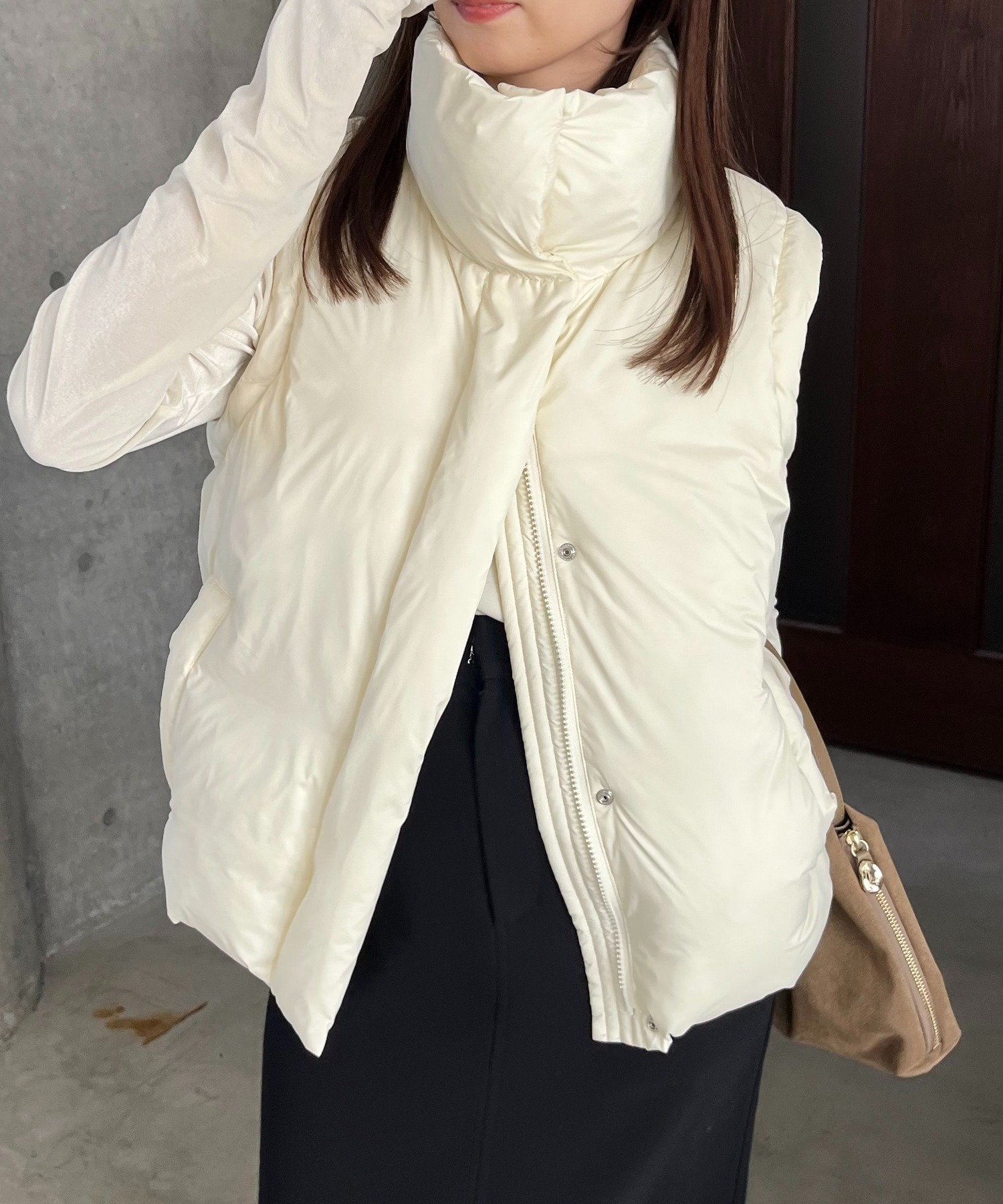 CAPRICIEUX LE'MAGE｜【軽量/保温性◎】2WAY中綿パフジャケット