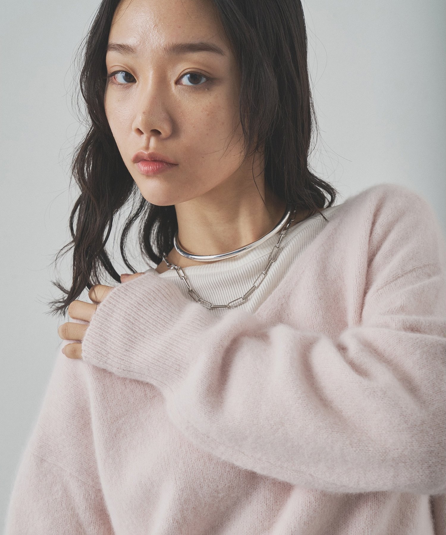 Whim Gazette｜フォックスウール Vネックプルオーバー | Rakuten