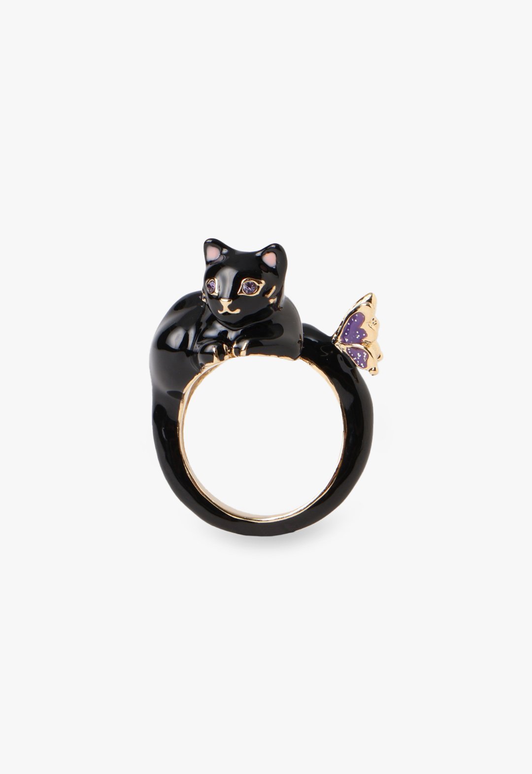 ANNA SUI｜黒猫モチーフ リング | Rakuten Fashion(楽天ファッション