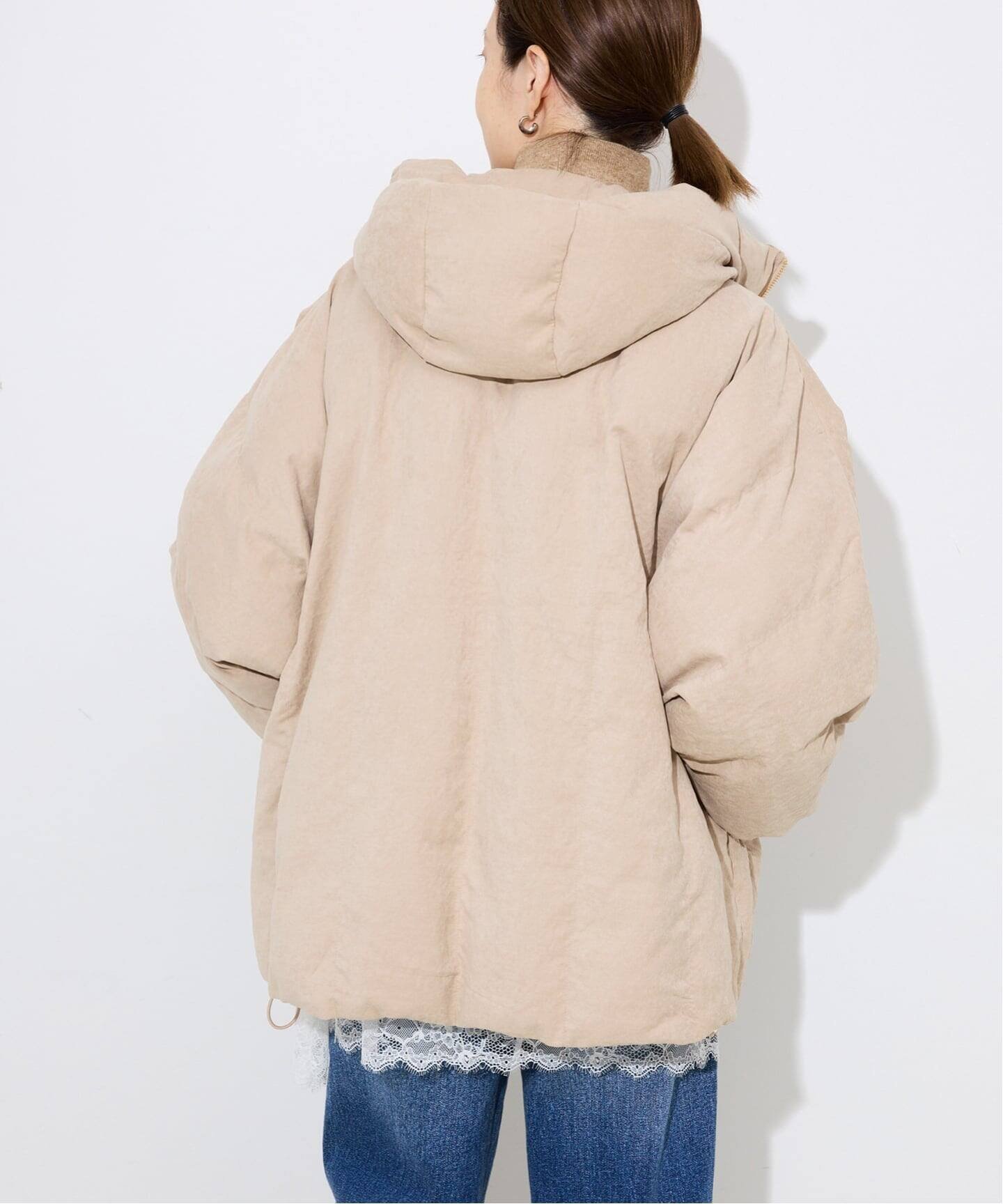 SLOBE IENA｜中綿ボリュームフードブルゾン | Rakuten Fashion(楽天