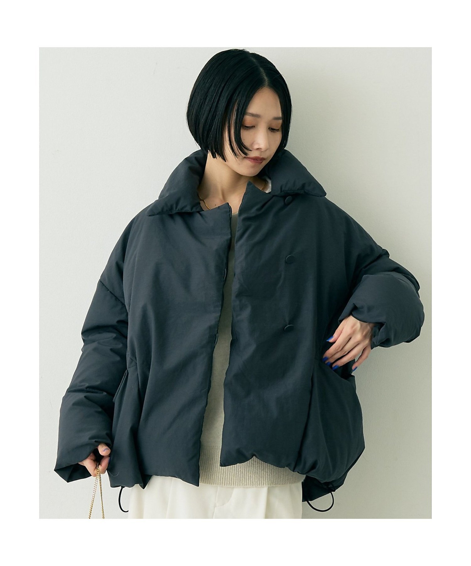 Rouge vif la cle｜【2サイズ展開】アップサイクルダウンコート