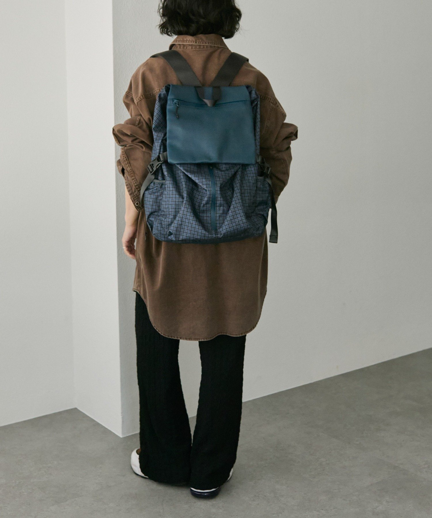 ear PAPILLONNER｜【BURLAPOUTFITTER×ear】レザーコンビライトリュック