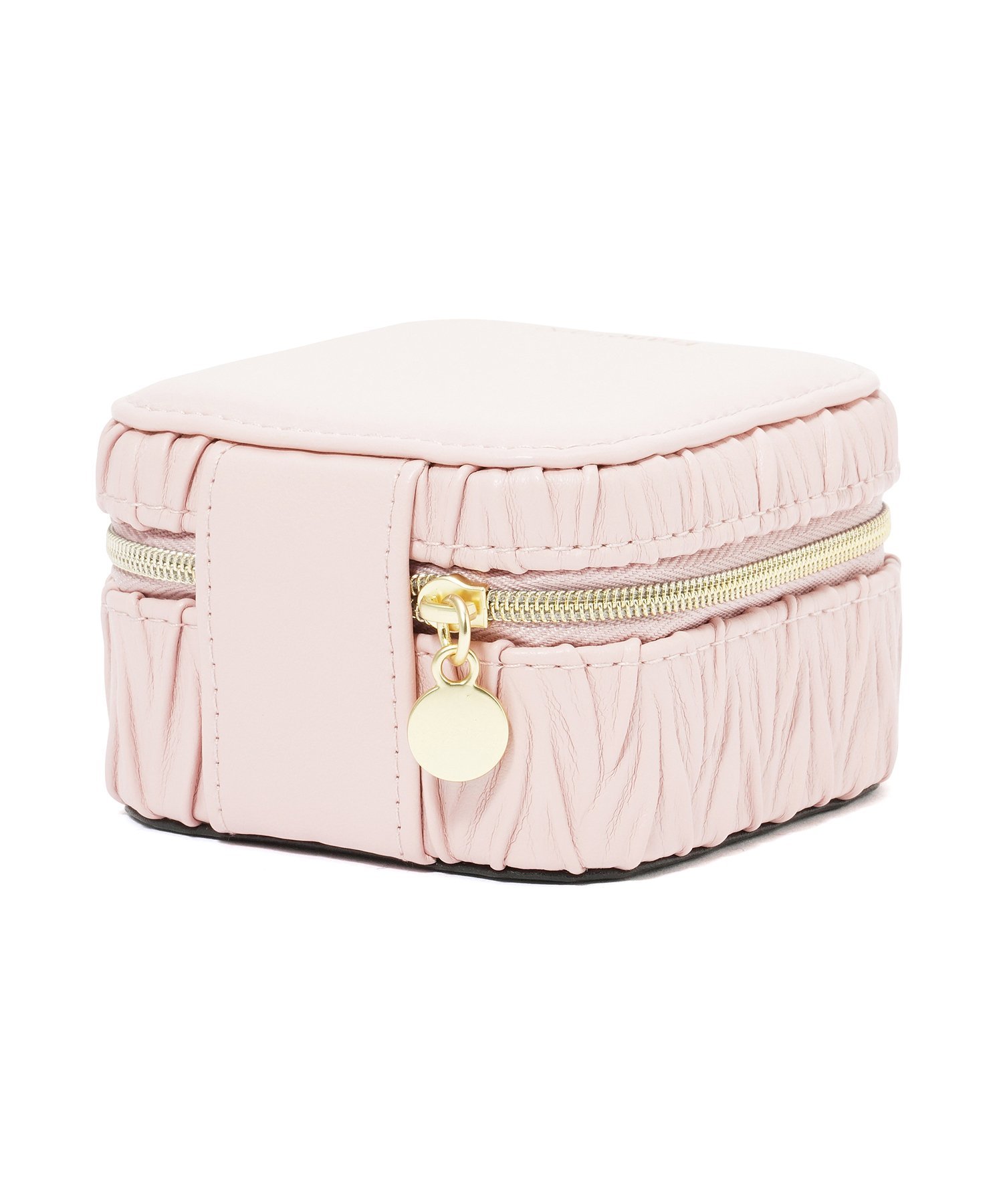 Francfranc｜エンボス トラベルジュエリーボックス S ピンク | Rakuten