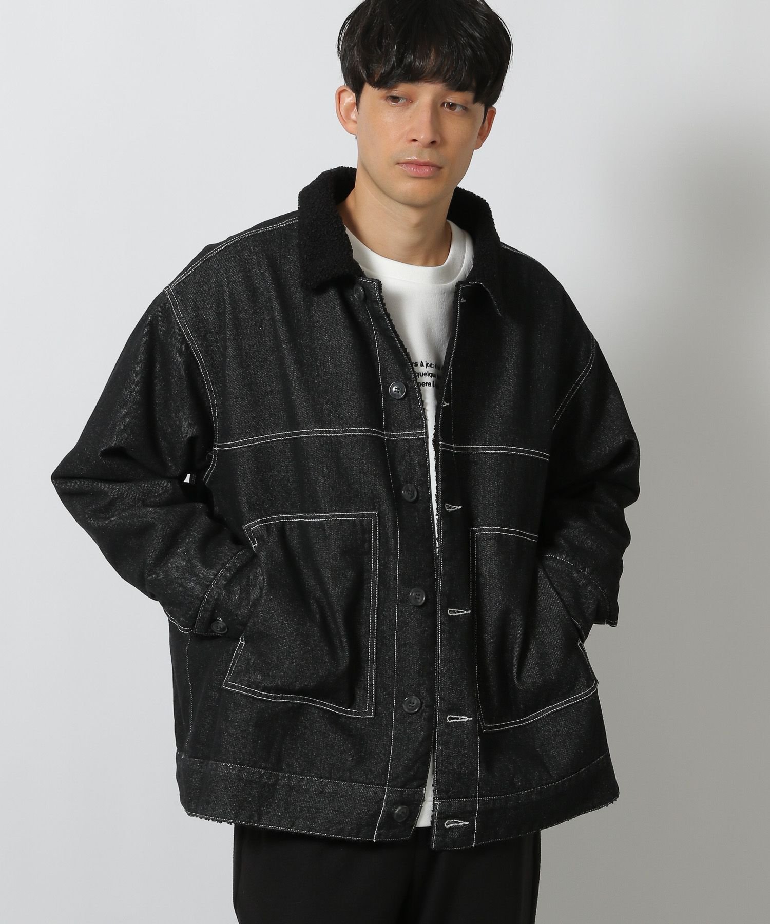 LAKOLE｜デニムウラボアジャケット | Rakuten Fashion(楽天