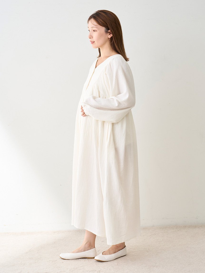 gelato pique｜マタニティガーゼワンピース | Rakuten Fashion(楽天