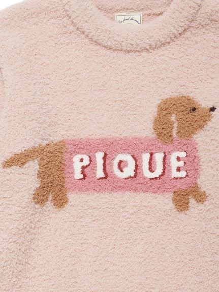 gelato pique｜【KIDS】ベビモコダックスフンドジャガードプルオーバー