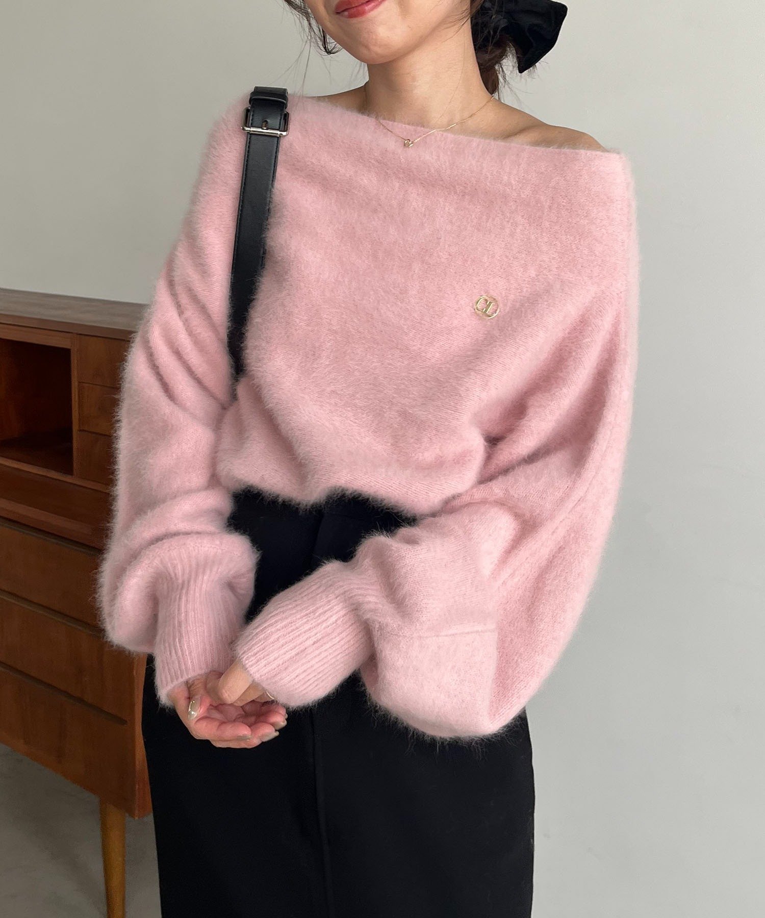 capricieuxlemageFOXカシミアドルマリンニット セール】FOXカシミアドルマンニット（ニット/セーター）｜CAPRICIEUX