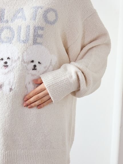 gelato pique｜モチーフジャガードプルオーバー | Rakuten Fashion