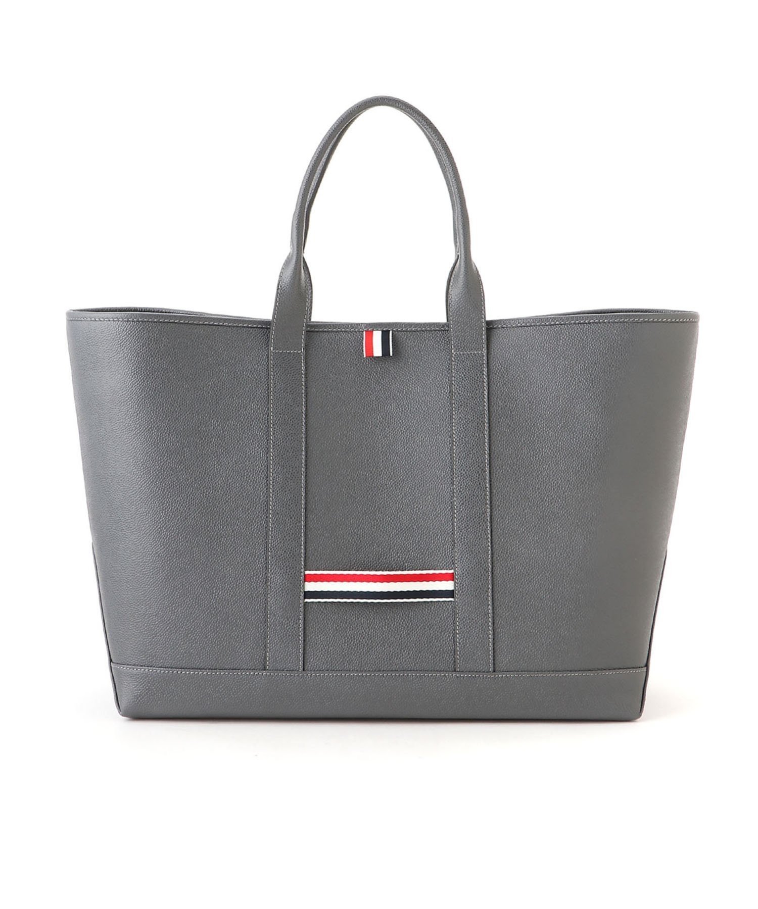 THOM BROWNE トムブラウン グレートートバッグ THOM BROWNE（トム ブラウン） トートバッグ SQUARED TOTE W MAG372A