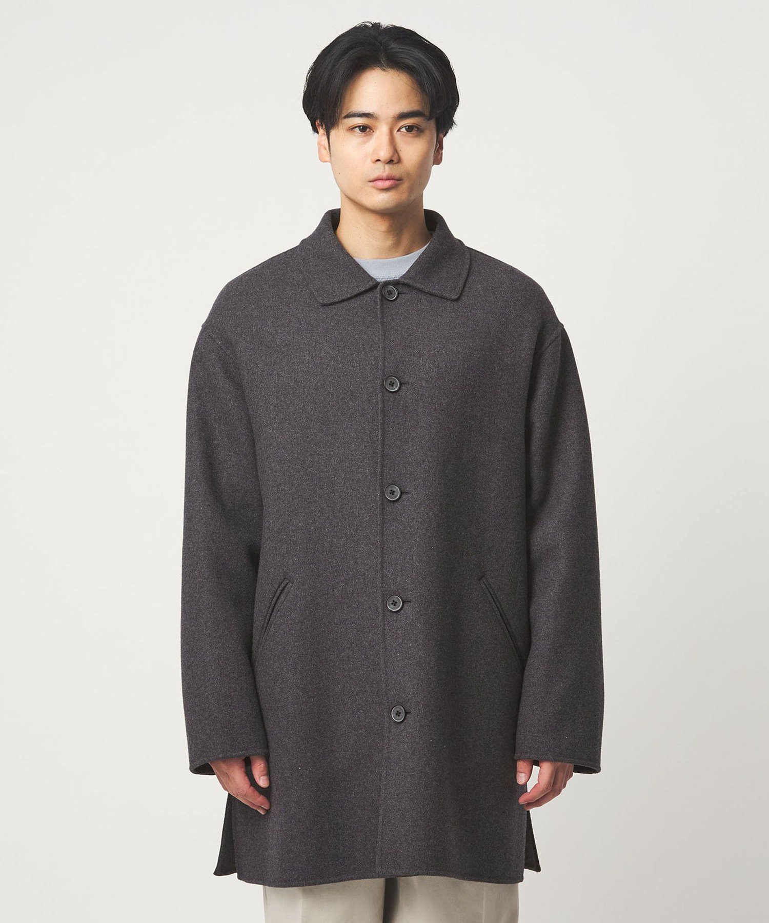 UNITED ARROWS green label relaxing｜ウールナイロン リバー ステン