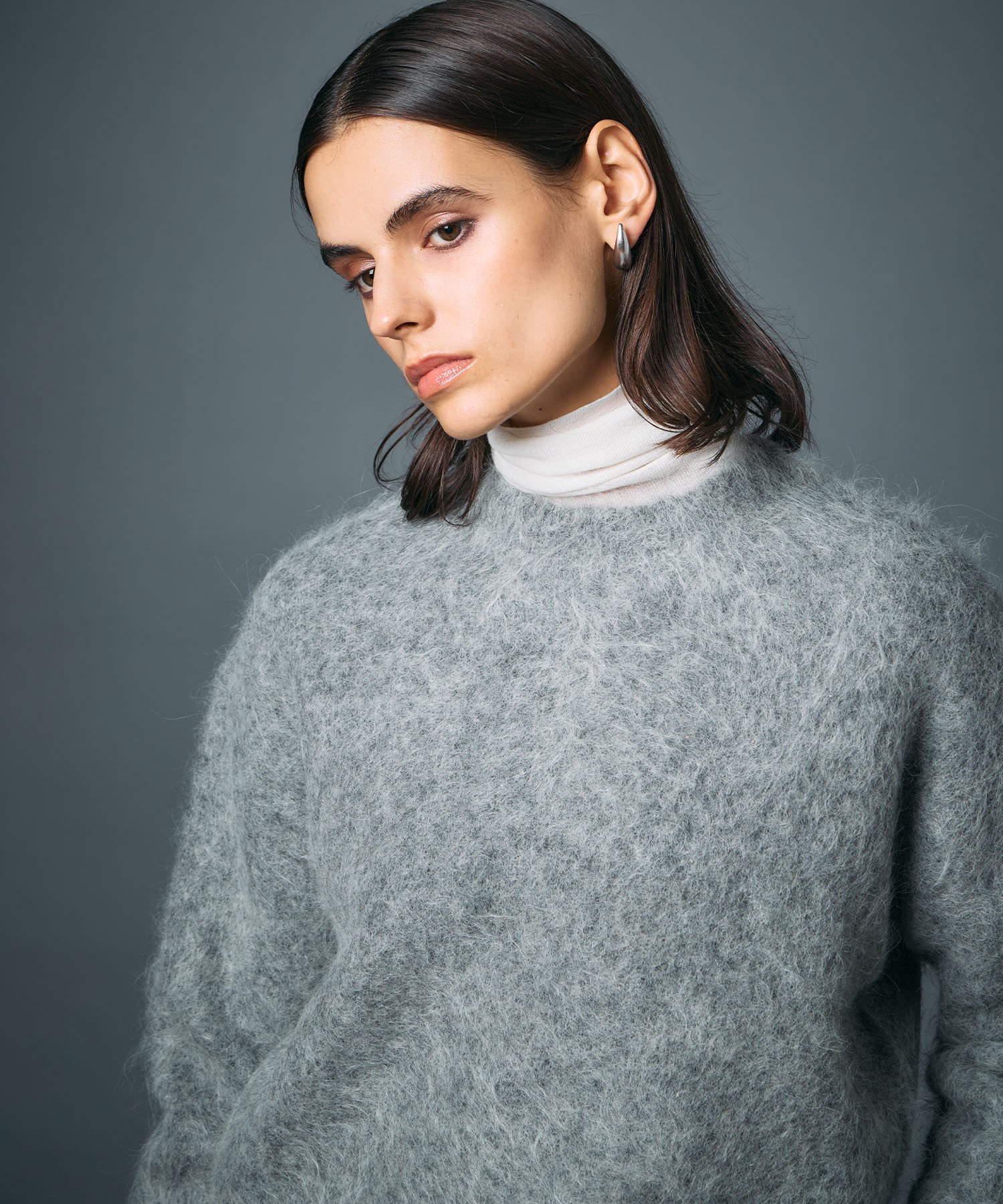 N.O.R.C｜アルパカシャギーニットプルオーバー | Rakuten Fashion(楽天