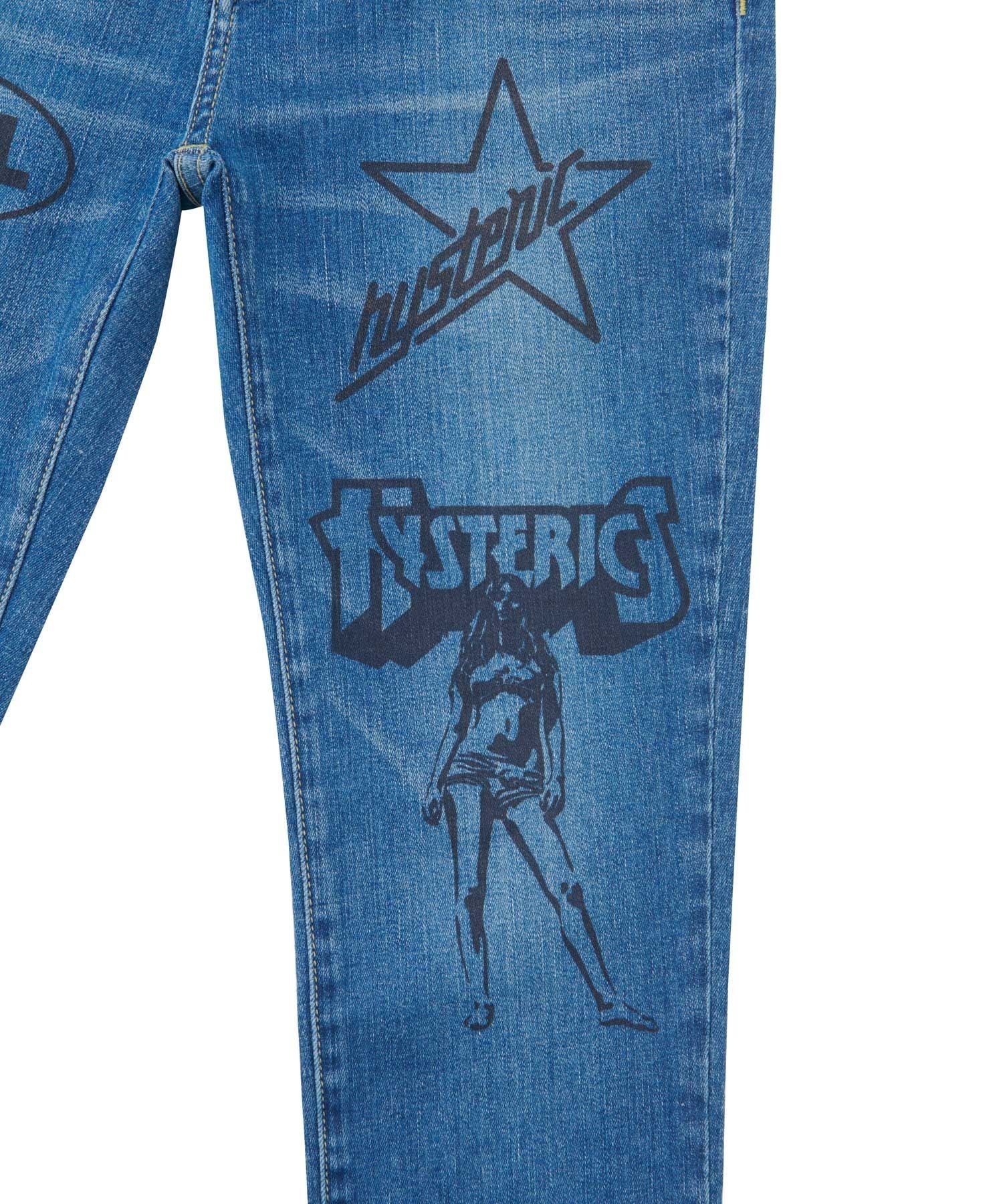 HYSTERIC GLAMOUR｜VIXEN GIRL スキニーデニムパンツ | Rakuten