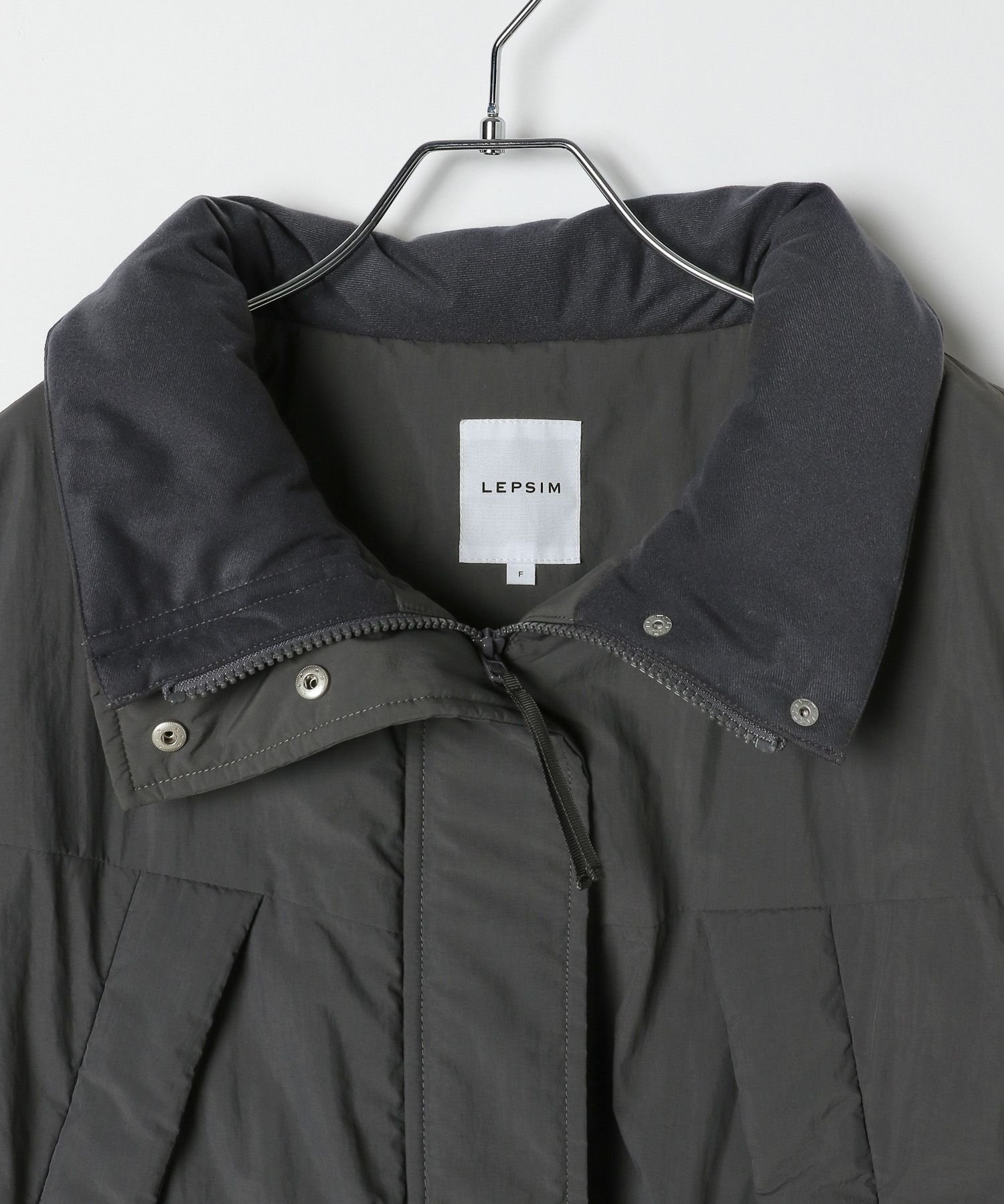 LEPSIM｜【撥水加工付き】エアサーマル2WAYショートコート | Rakuten