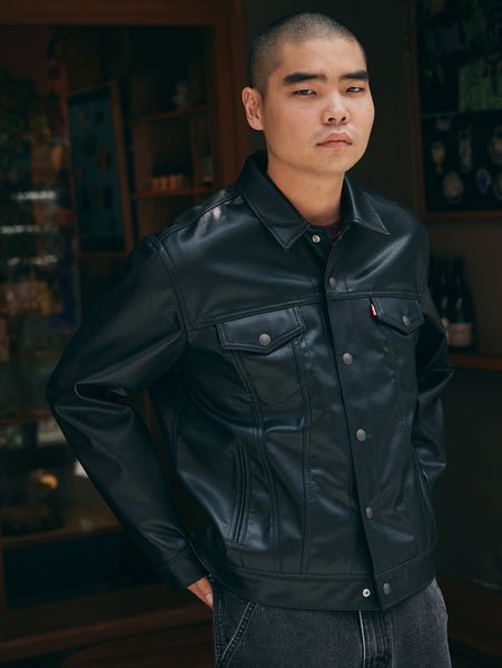 Levi's｜JAPAN LIMITED LEATHER TRUCKER JACKET | Rakuten Fashion
