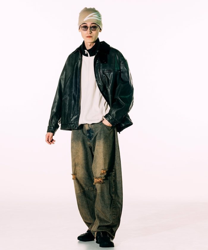 FREAK'S STORE｜ヴィーガン レザー ワークジャケット 24AW | Rakuten