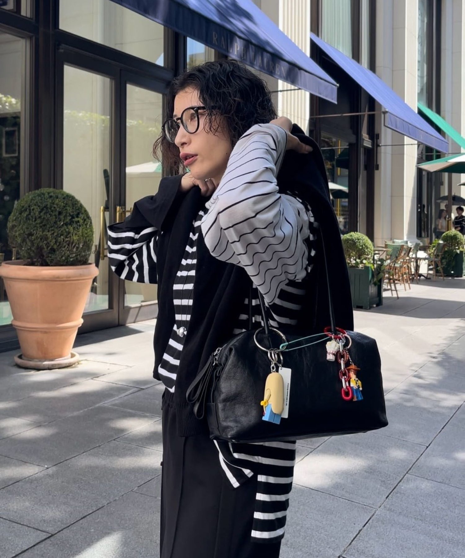 ear PAPILLONNER｜ロングハンドルボストンバッグ | Rakuten Fashion