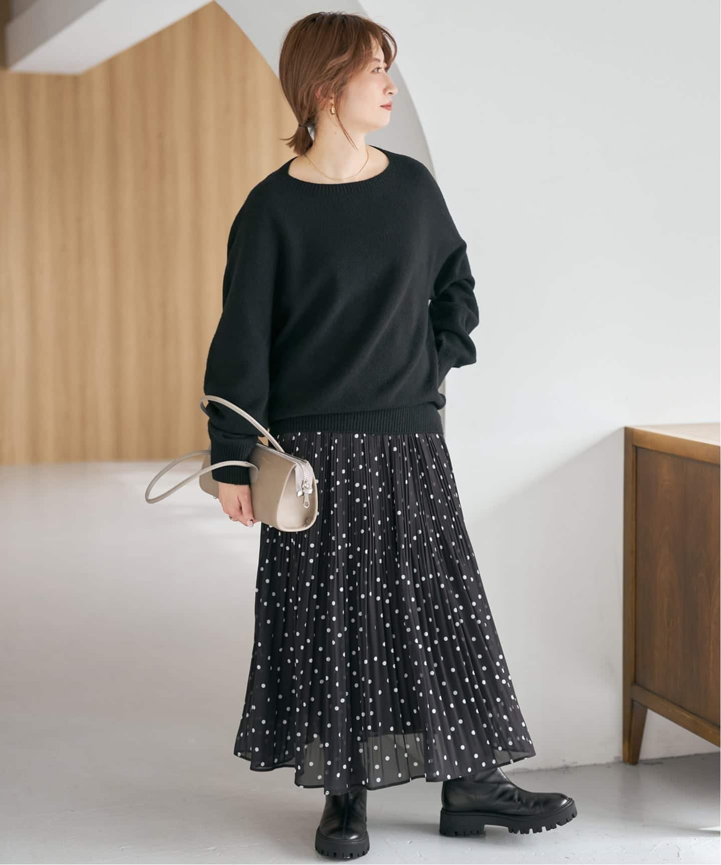 Spick & Span｜ニュアンスコクーンシルエットニット | Rakuten Fashion