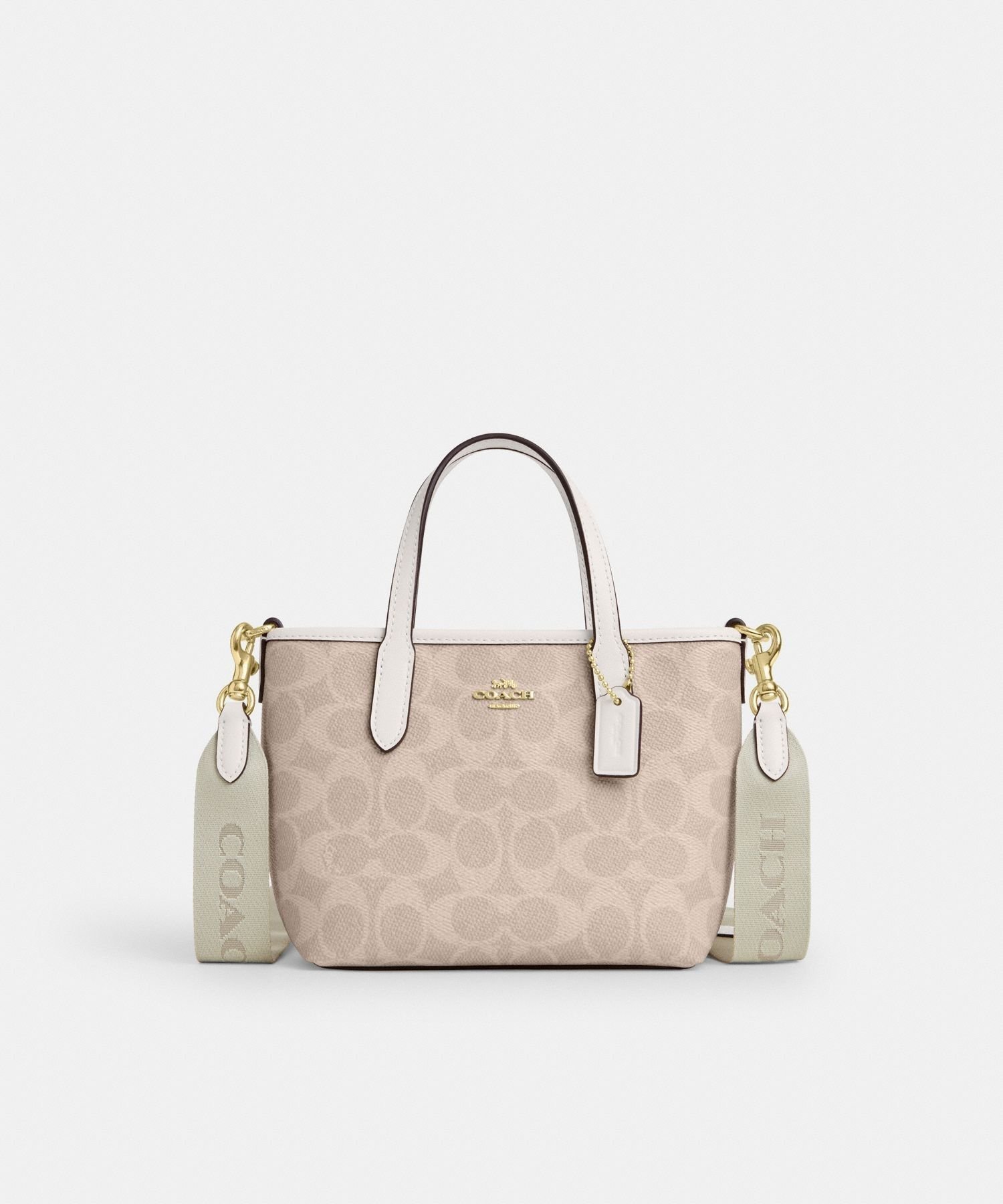 COACH OUTLET｜【公式】シティ ミニ トート バッグ・シグネチャー