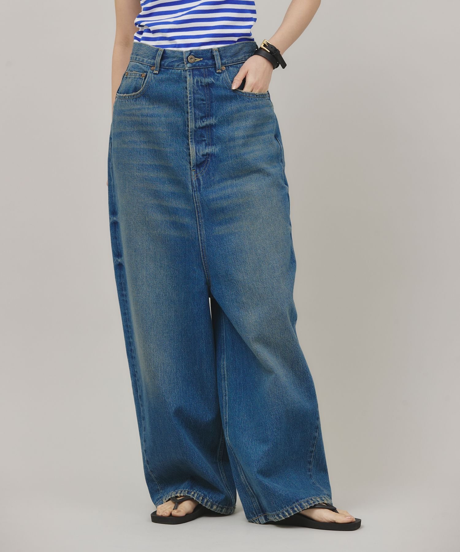 Curensology &RC スーパーワイドルーズデニム 34 Curensology｜<&RC>スーパーワイドルーズデニム | Rakuten Fashion