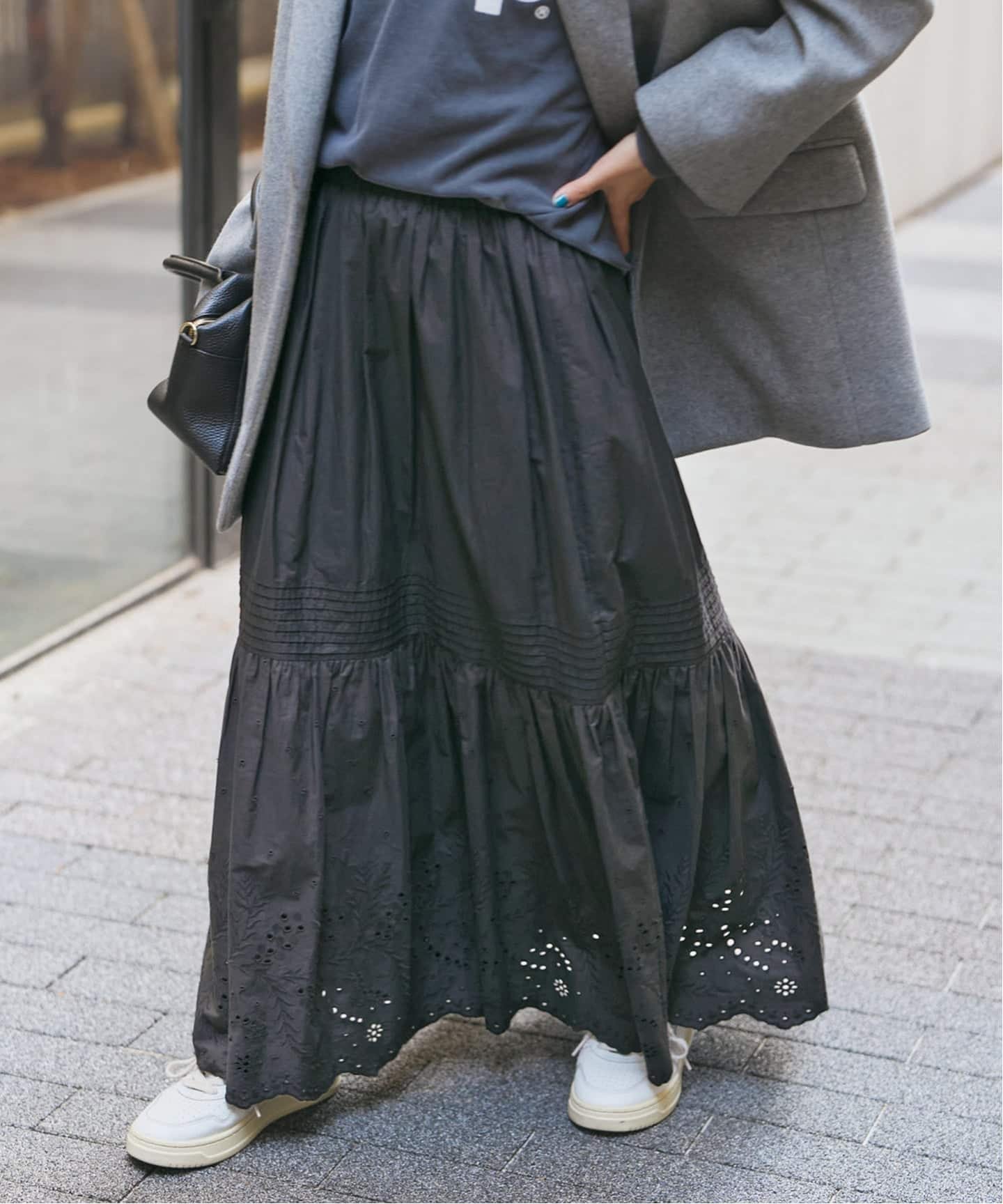 Spick & Span｜《追加2》エンブロイダリーレーススカート | Rakuten