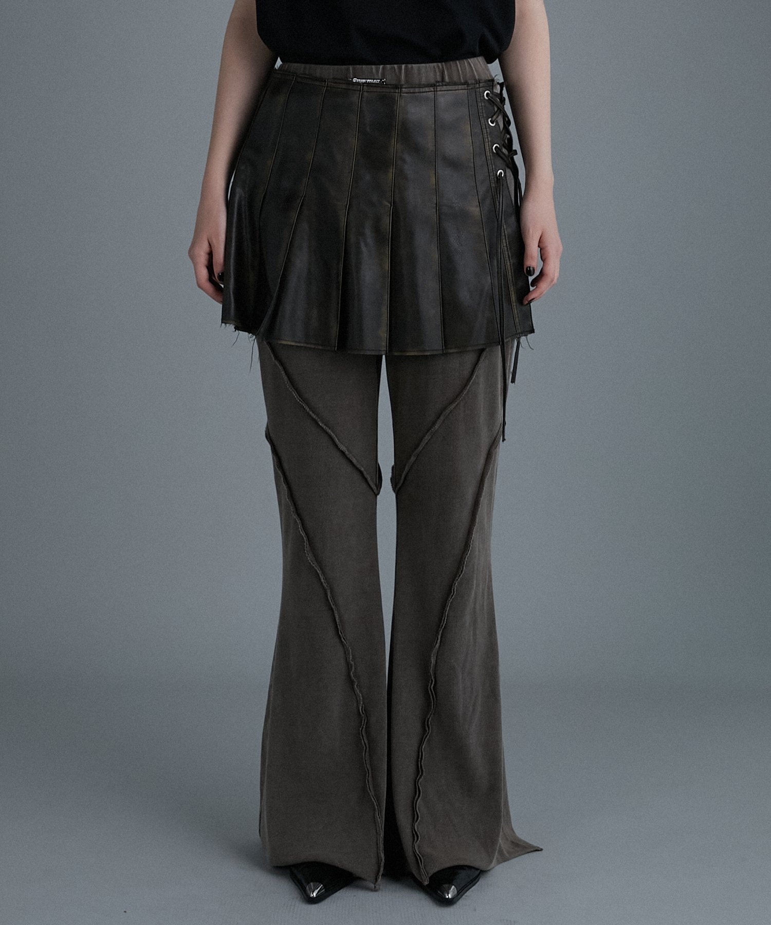 PRANK PROJECT｜スカートレイヤードパンツ / Skirt Layered Pants