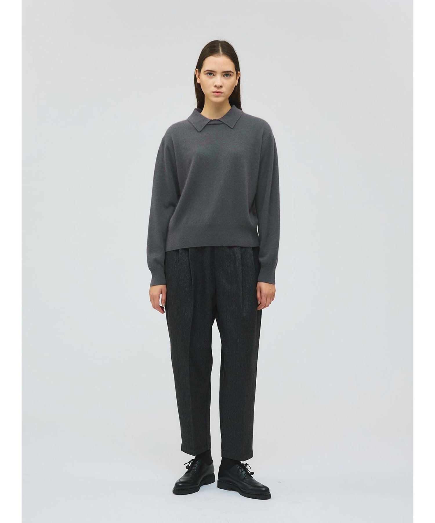 MARcourt｜mizuiro ind ハイゲージ襟付きプルオーバー | Rakuten