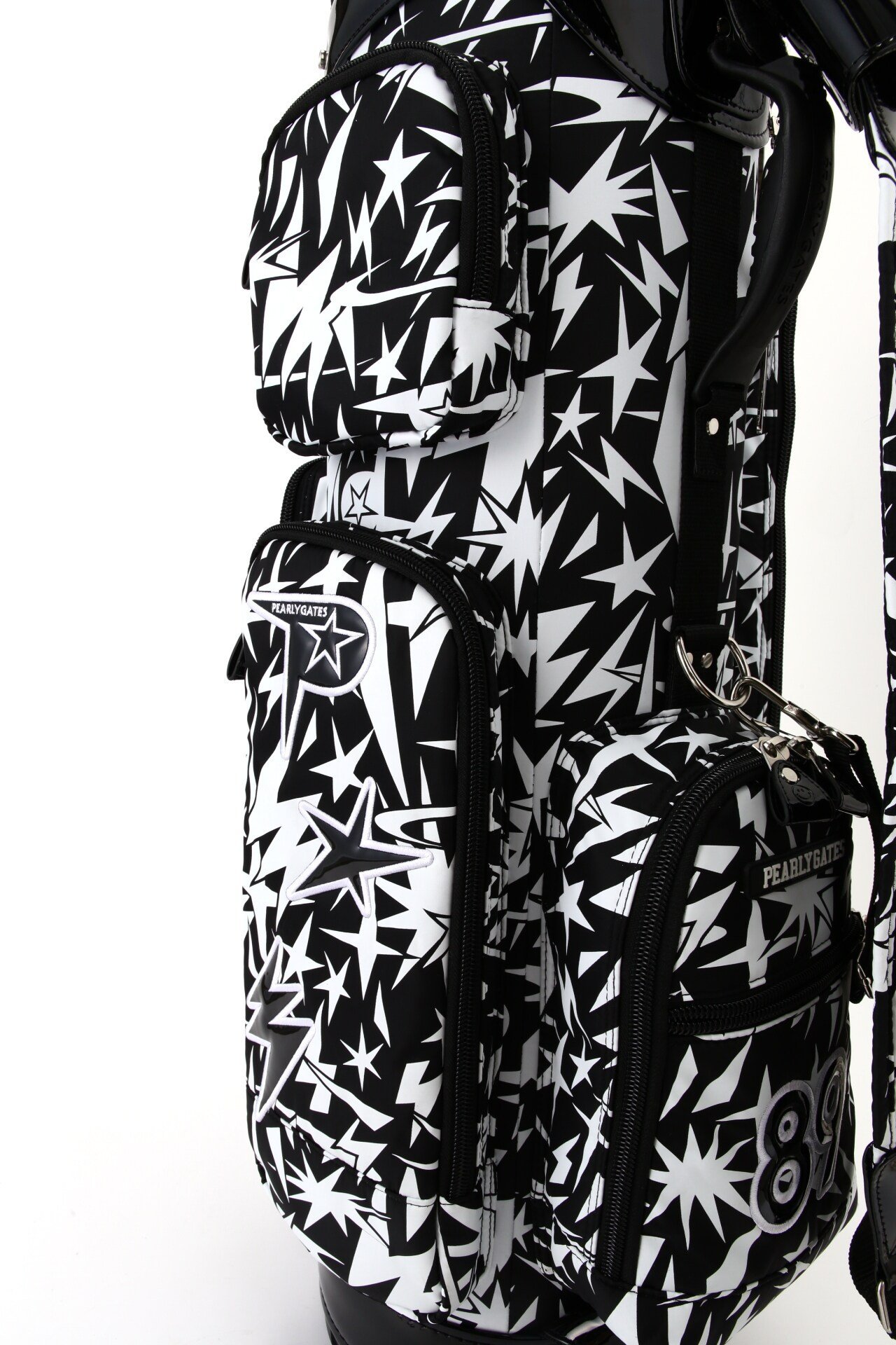 PEARLY GATES 星柄　キャディバック PEARLY GATES｜キャディバッグ <ギザ星柄> (46インンチ対応)(9型