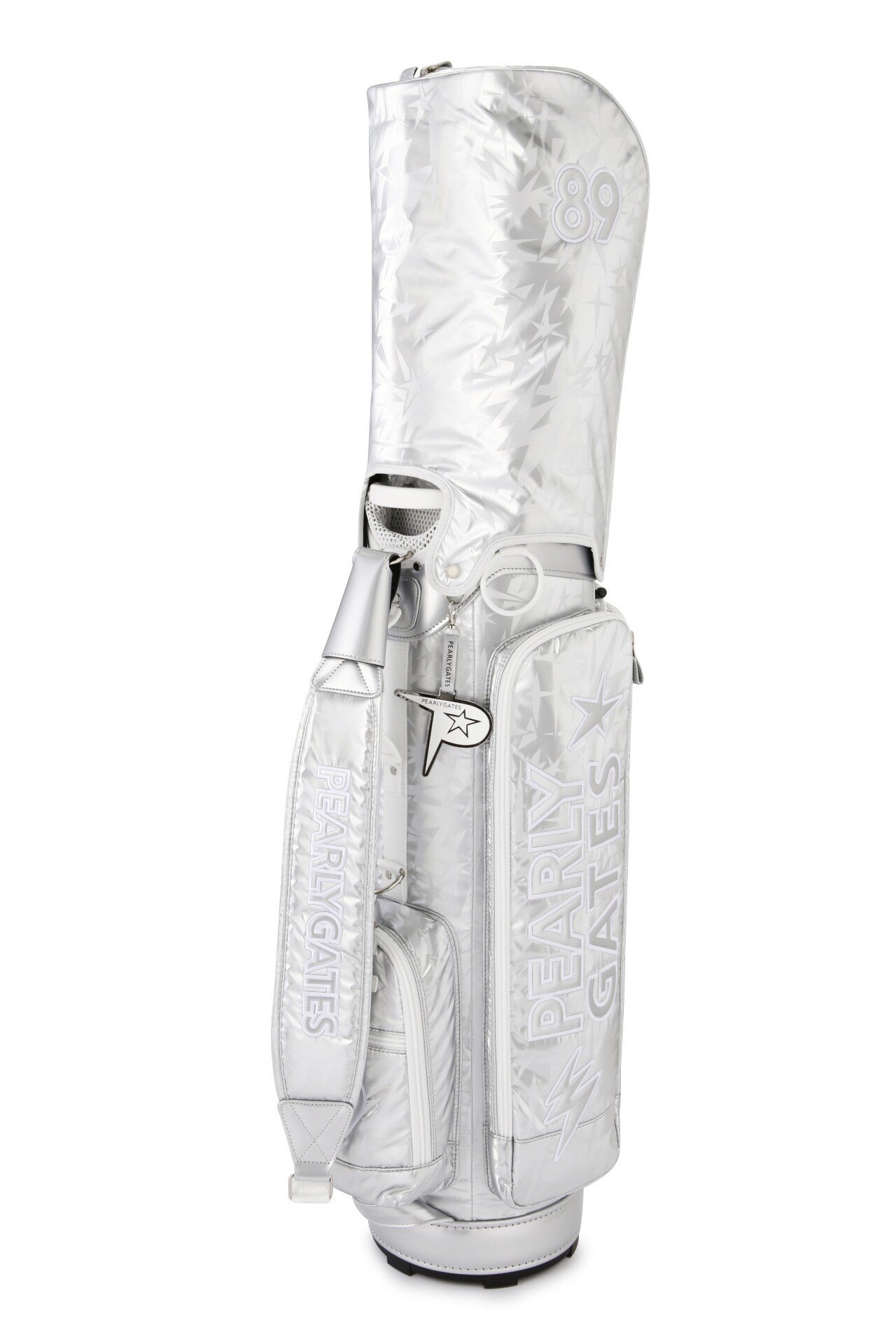 新品未使用　パーリーゲイツ　９型キャディバッグ　シルバー 新品未使用 パーリーゲイツ 9型キャディバッグ シルバー - メルカリ